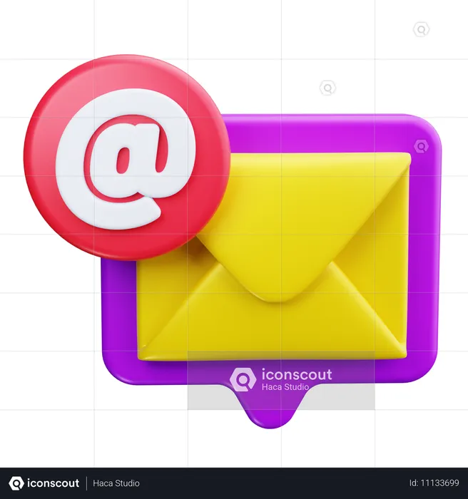 E-mail  3D Icon