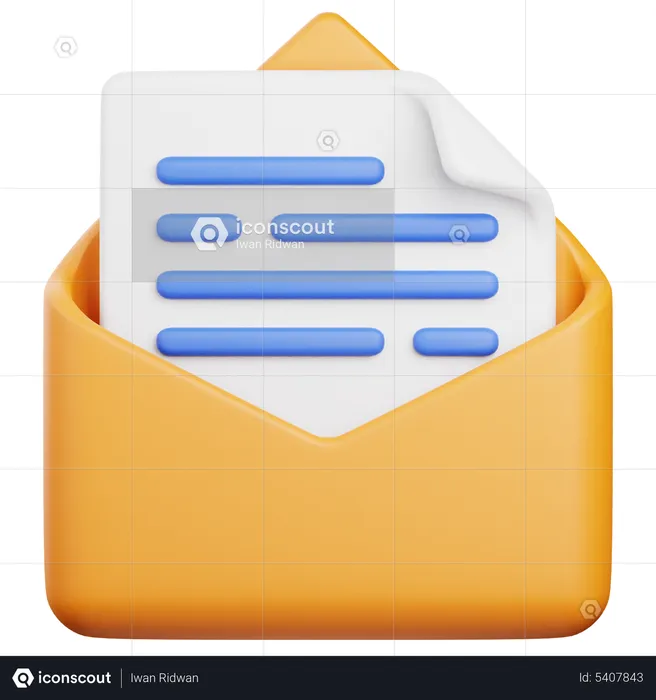 Email  3D Icon