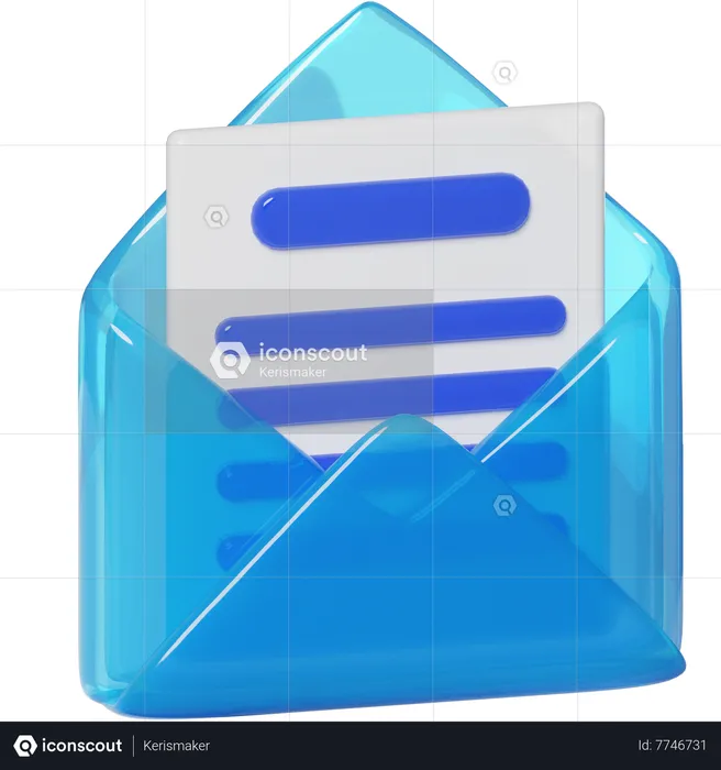 E-mail  3D Icon