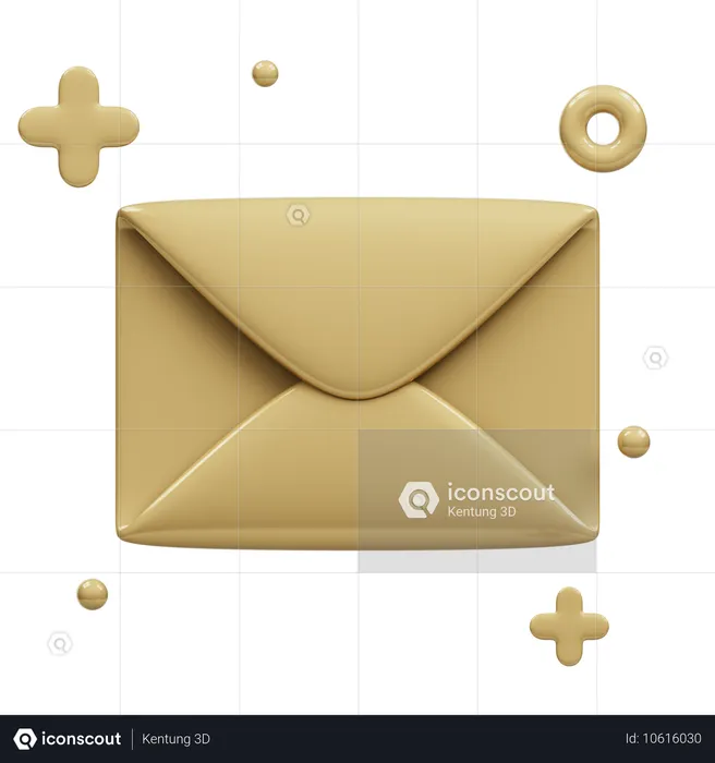 Email Benachrichtigung  3D Icon