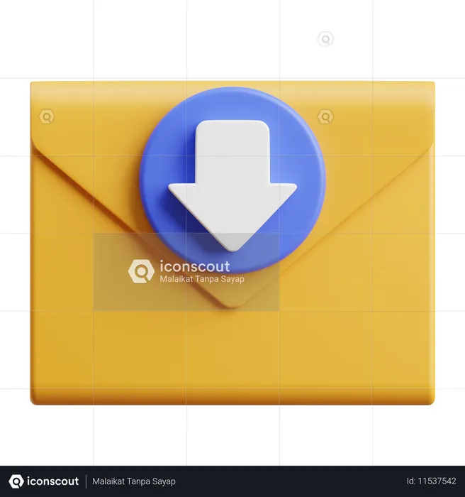 Download por e-mail  3D Icon