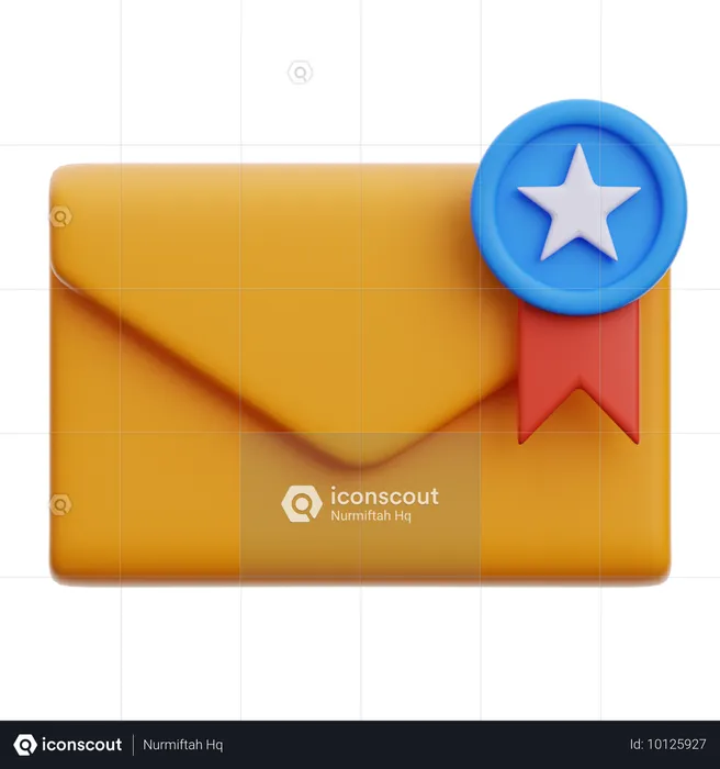 E-mail favori  3D Icon