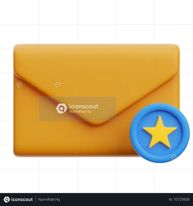 E-mail favori  3D Icon