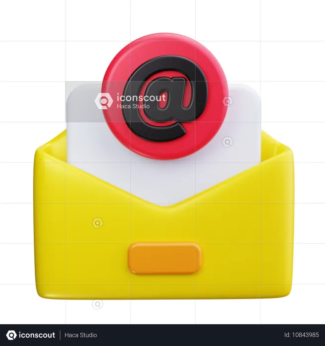 E-Mail Marketing  3D Icon