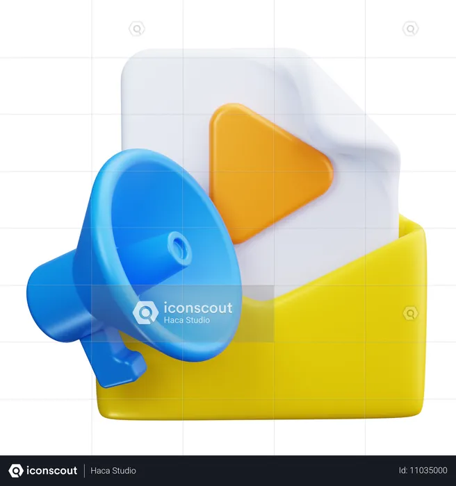 E-Mail Marketing  3D Icon