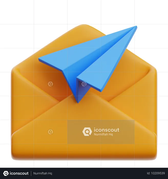 E-Mail senden  3D Icon