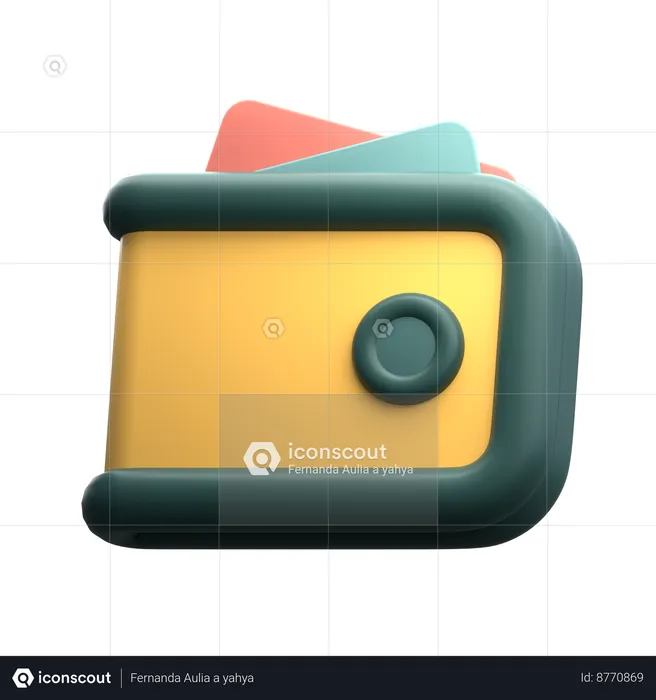 E Wallet  3D Icon