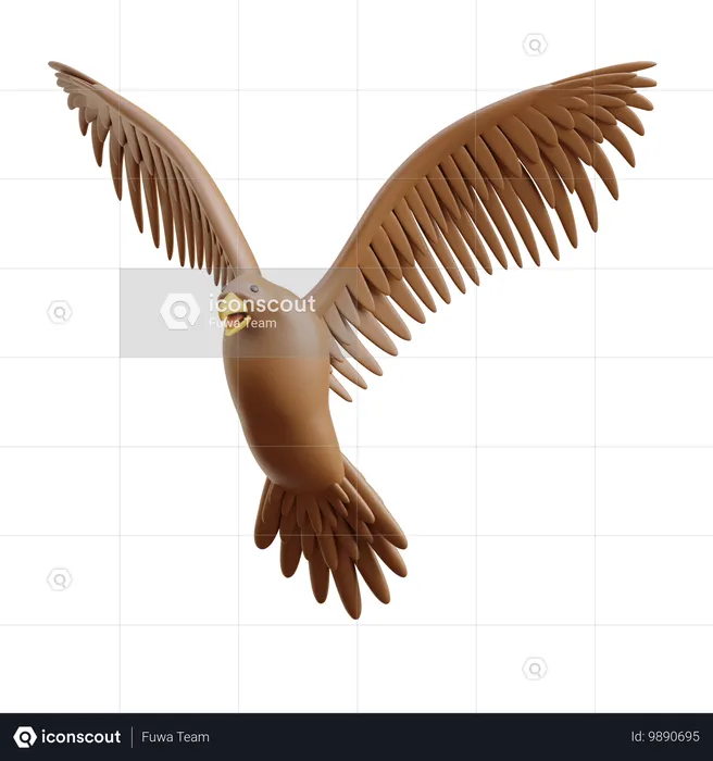 Eagle  3D Icon