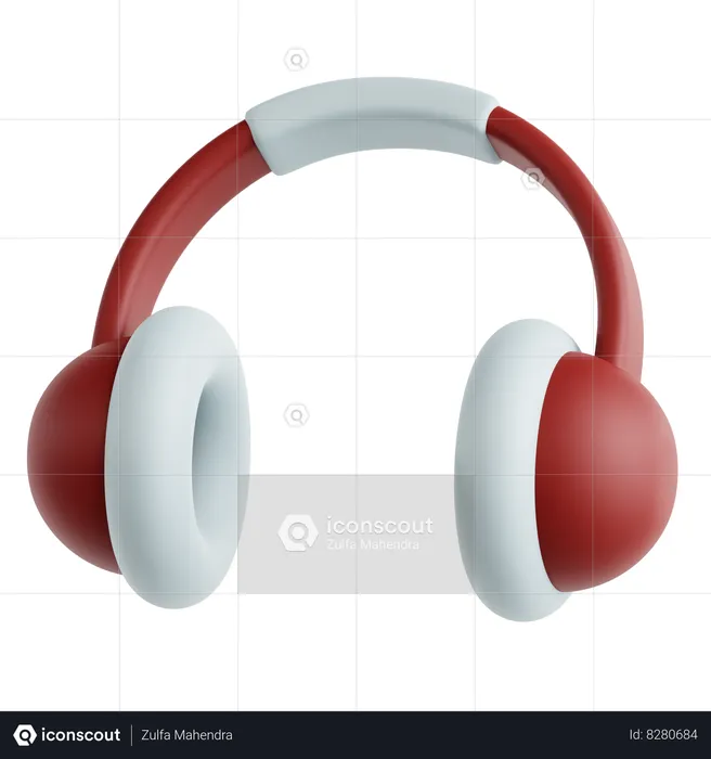 Ear Muff  3D Icon