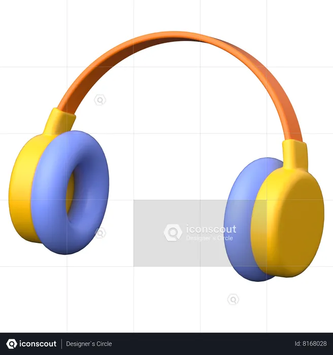 Ear Muffs  3D Icon