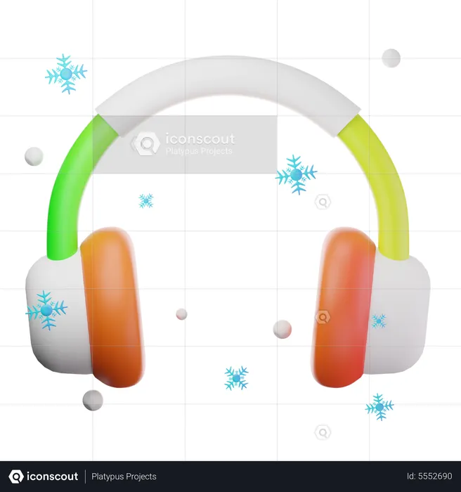 Ear Muffs  3D Icon