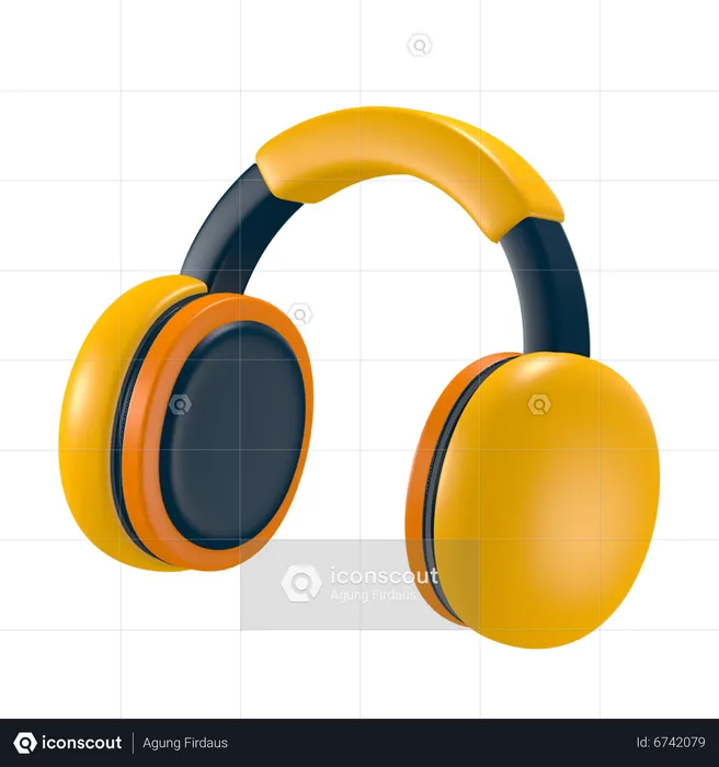 Ear Muffs  3D Icon