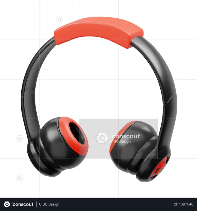 Ear Protection  3D Icon