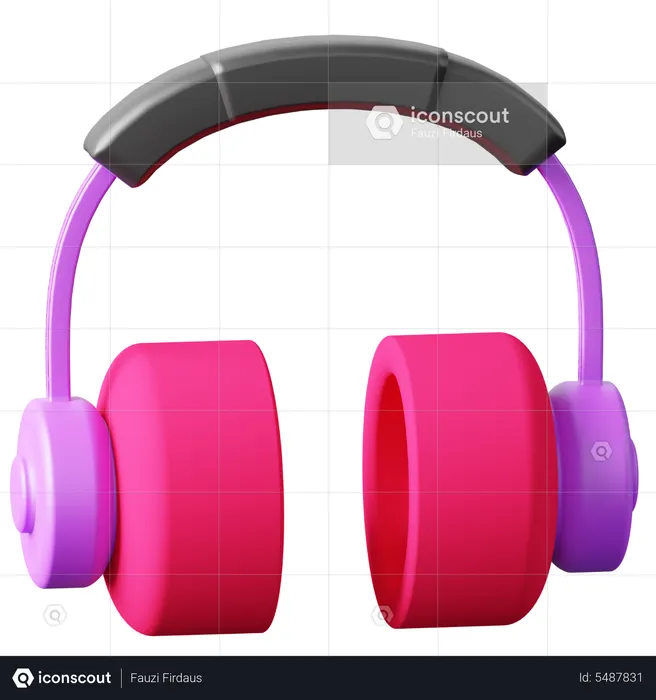 Ear Protection  3D Icon