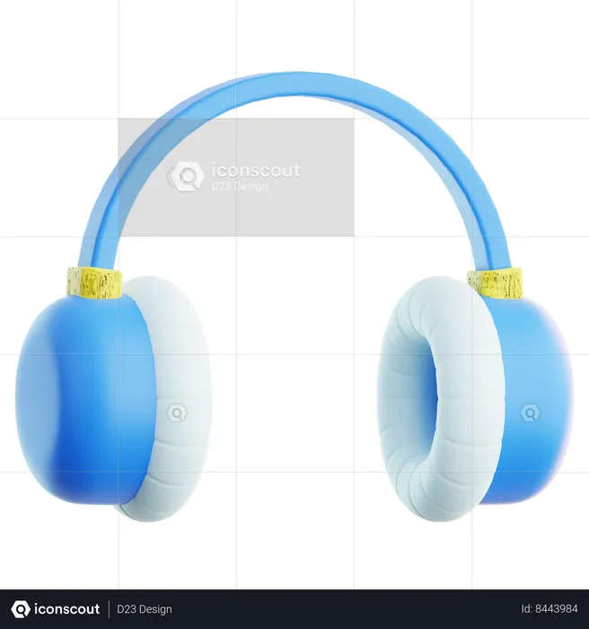 Earmuffs  3D Icon