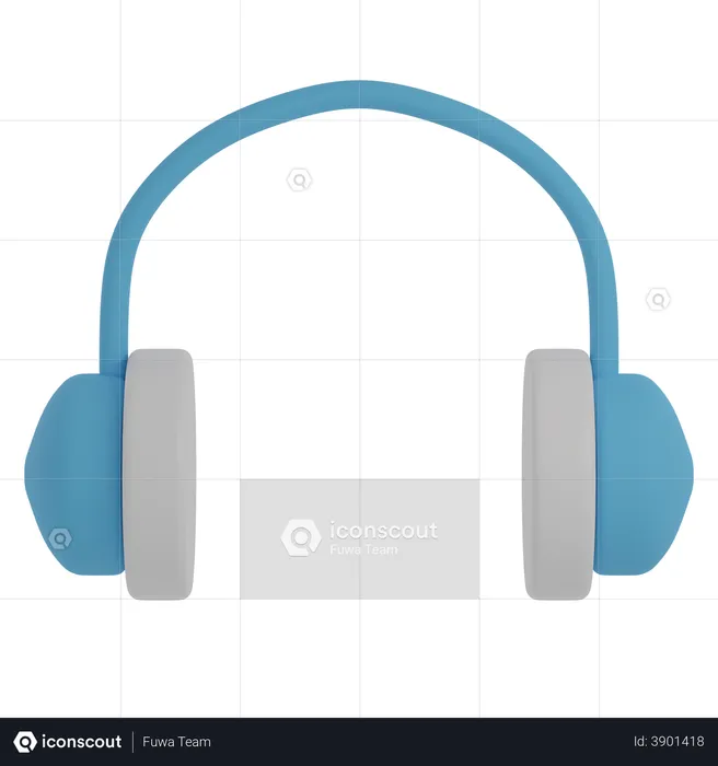 Earmuffs  3D Illustration