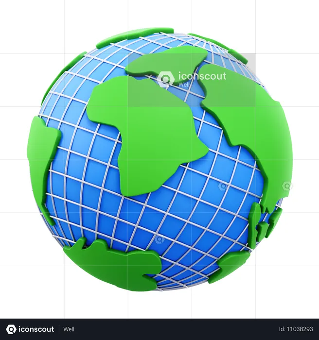 Earth  3D Icon