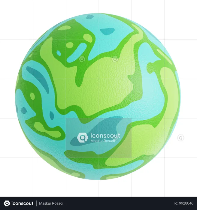 Earth  3D Icon