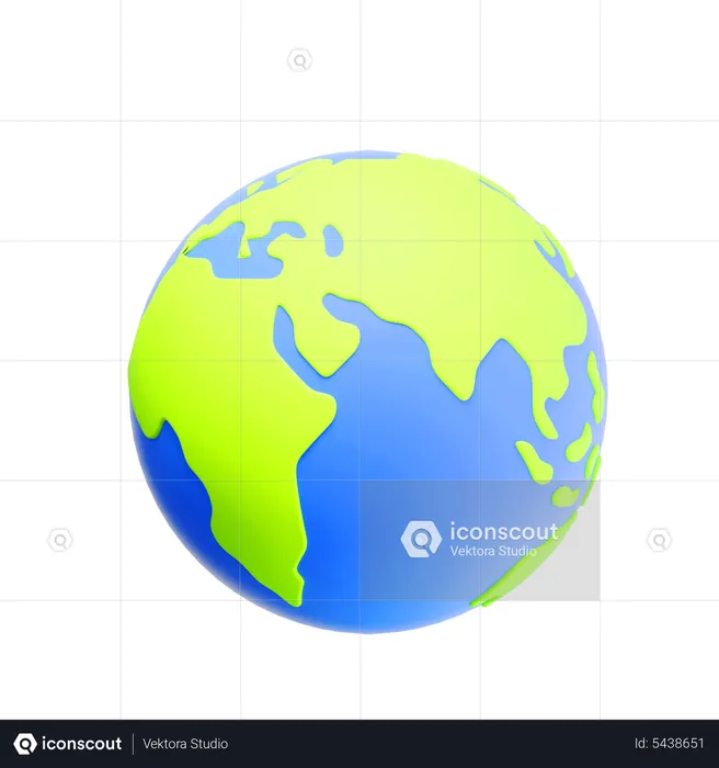 Earth  3D Icon