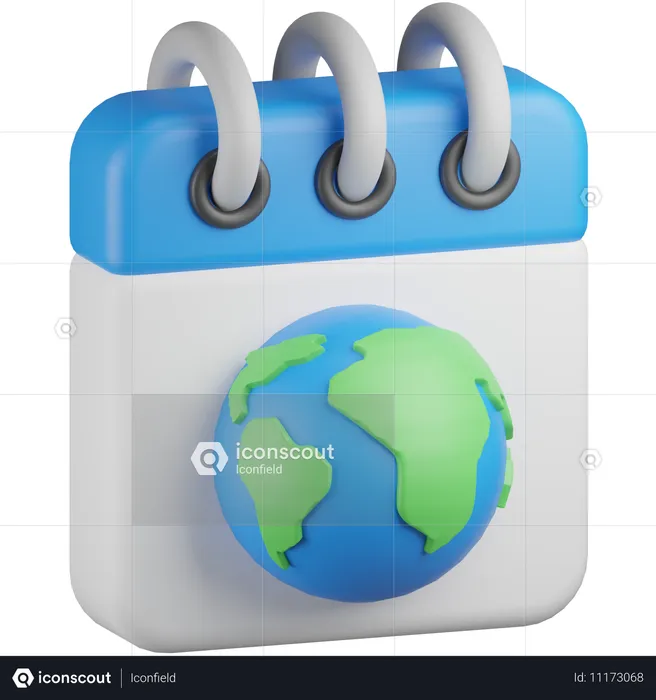 Earth Day  3D Icon