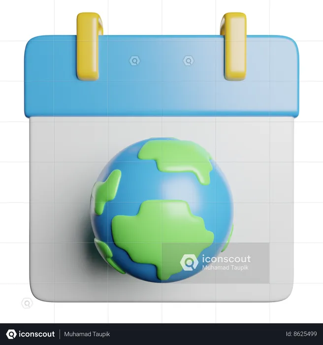 Earth Day  3D Icon