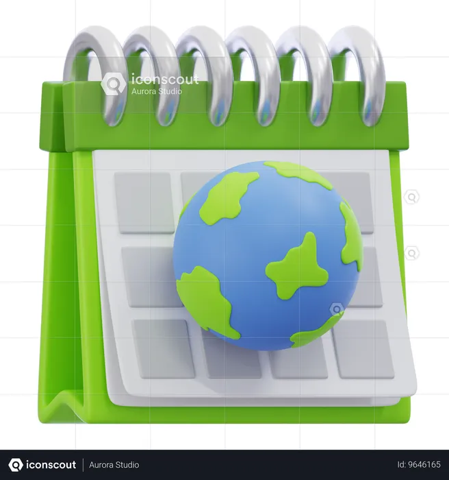 Earth Day  3D Icon