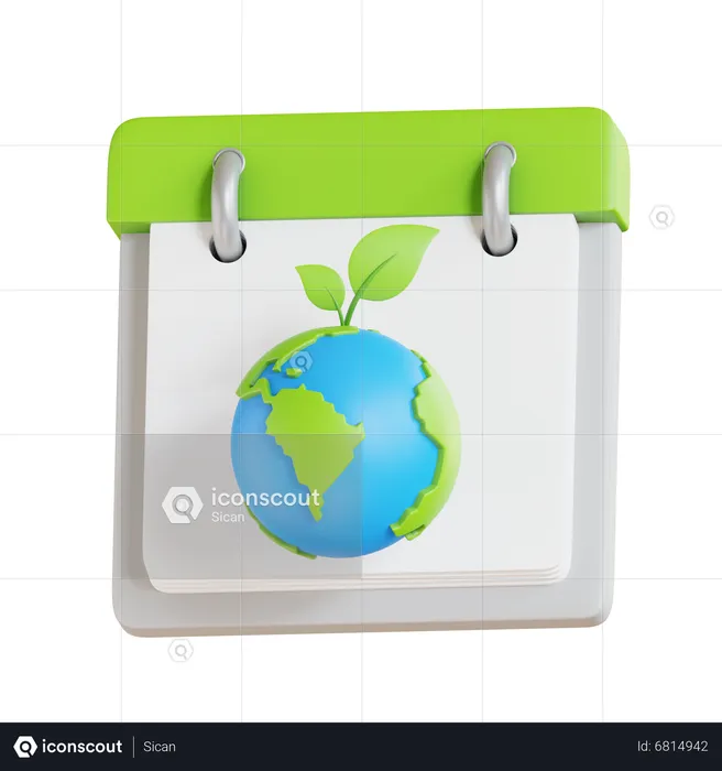 Earth day  3D Icon