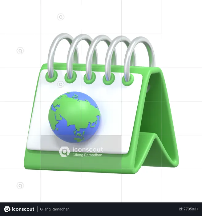 Earth Day  3D Icon