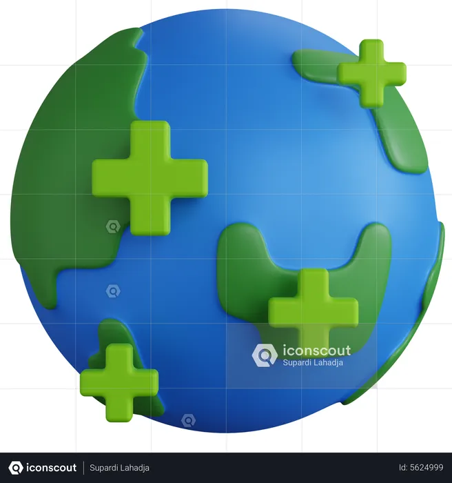 Earth Protection  3D Icon
