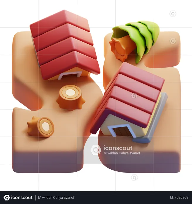 EARTHQUAKE  3D Icon
