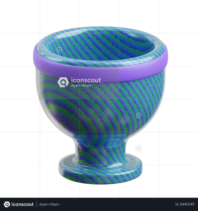 Easter cup  3D Icon
