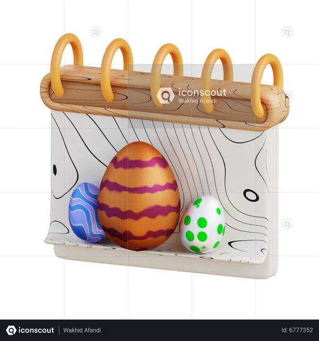 Easter Day  3D Icon