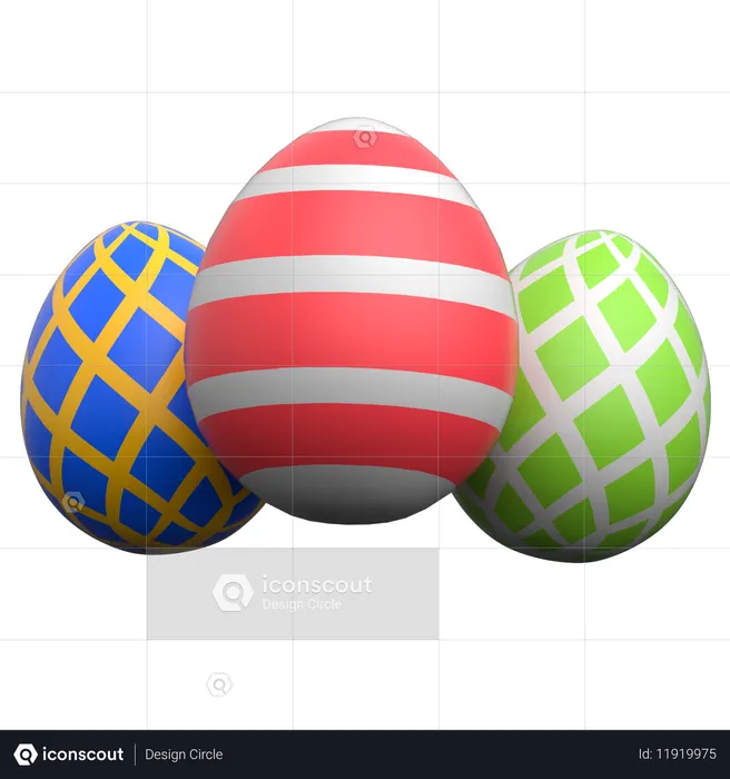Easter Egg  3D Icon