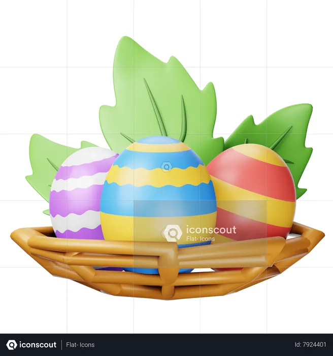 Easter Egg  3D Icon