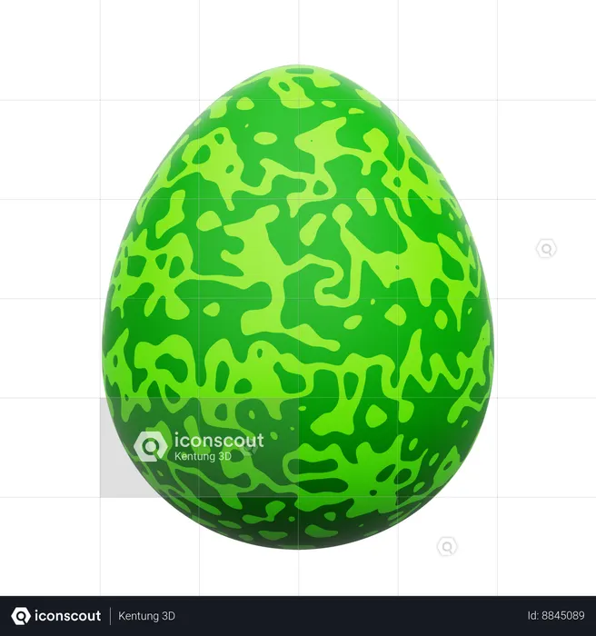 Easter Egg  3D Icon