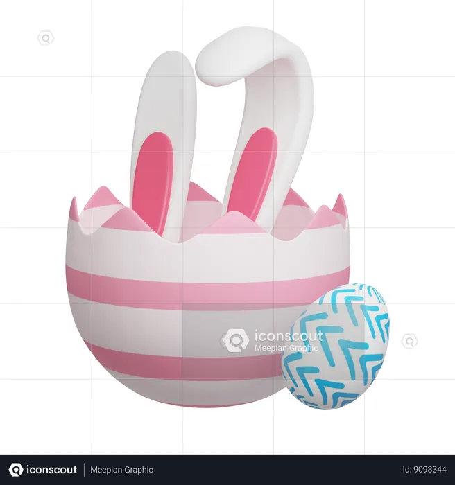 Easter Egg  3D Icon