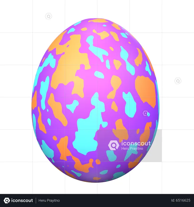 Easter Egg  3D Icon