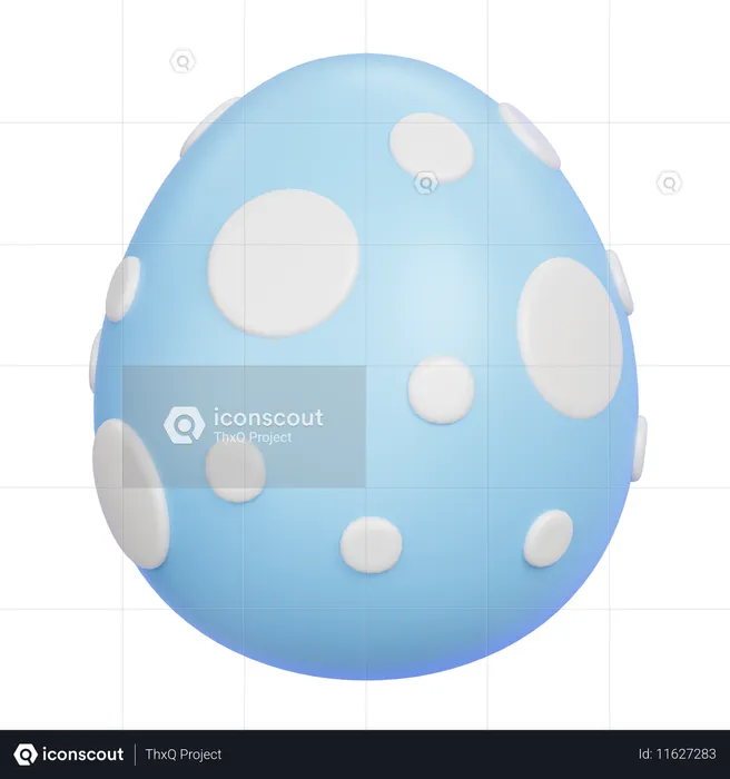 Easter Egg  3D Icon