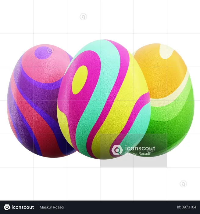 Easter Egg  3D Icon