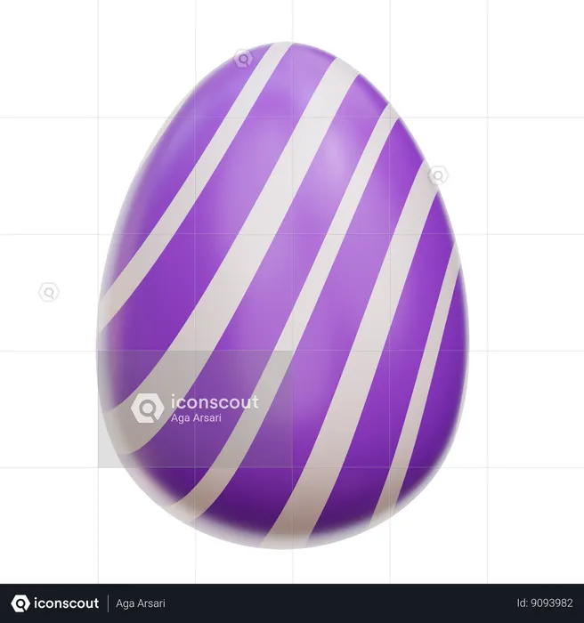 Easter Egg  3D Icon