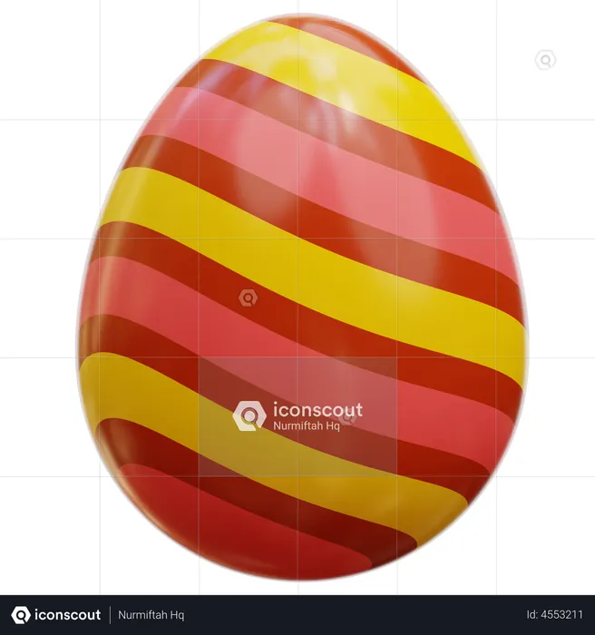 Easter Egg  3D Icon