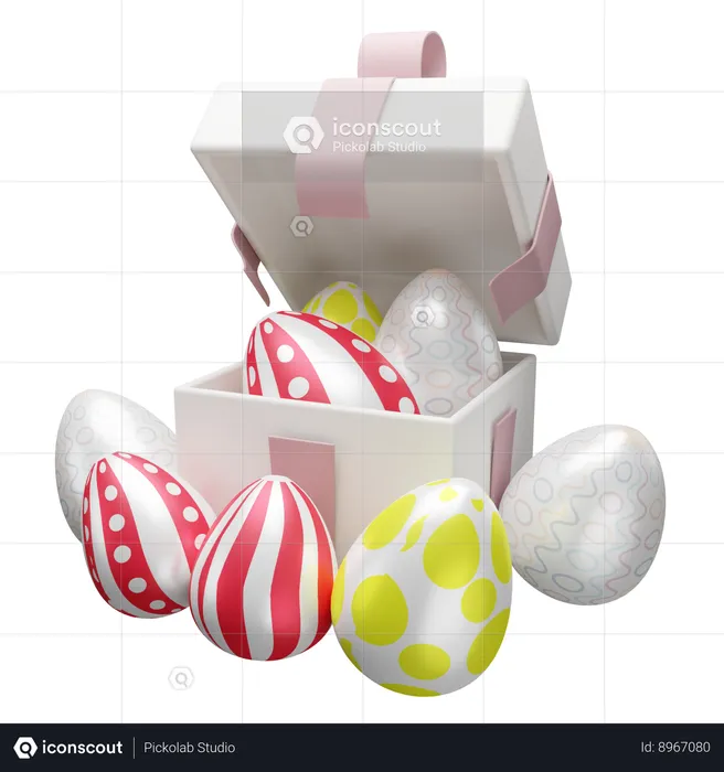Easter gift  3D Icon