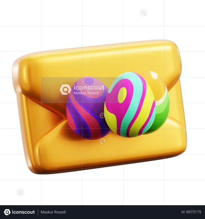 Easter Invitation  3D Icon