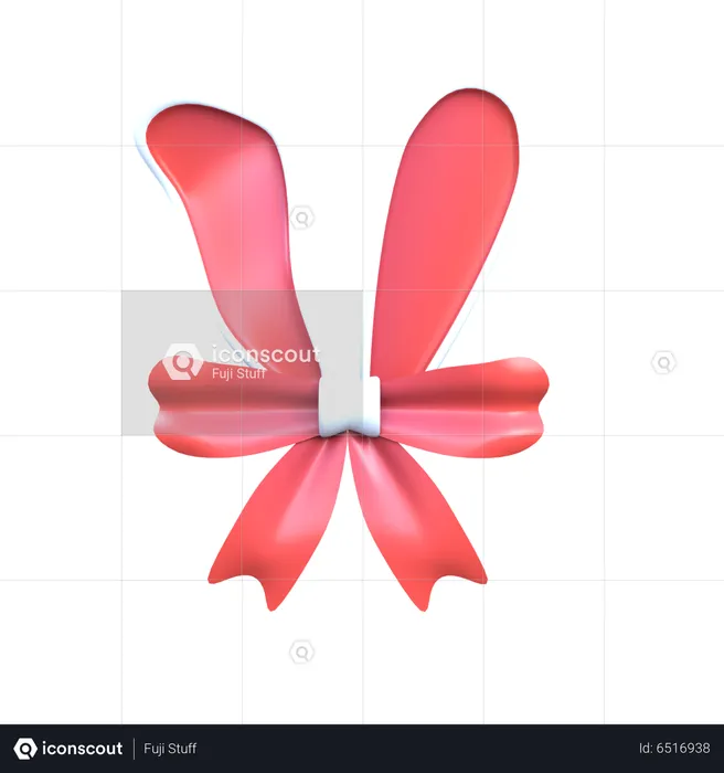 Easter Ribbon  3D Icon