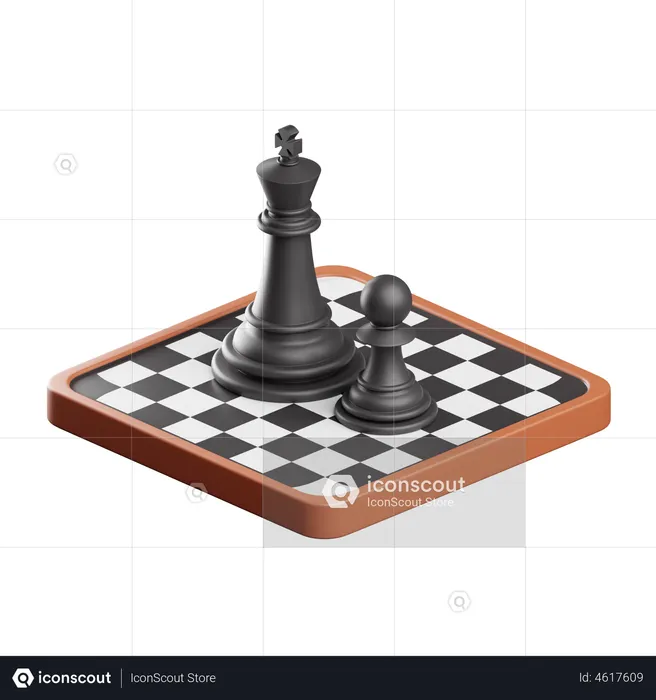 Échecs  3D Icon