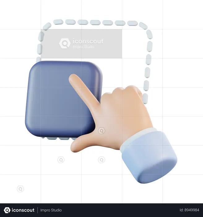 Échelle  3D Icon