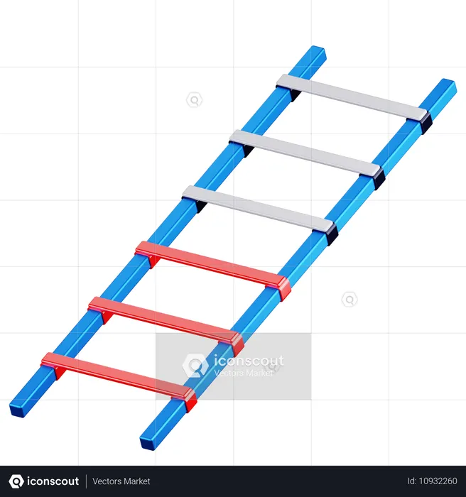 Échelle de formation  3D Icon