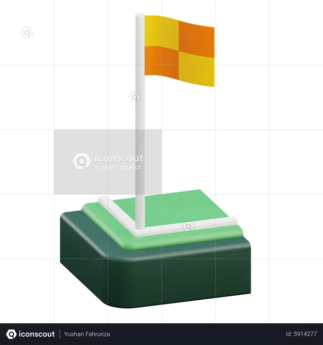 Eckfeld  3D Icon