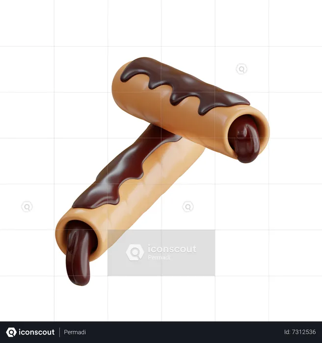 Eclair  3D Icon