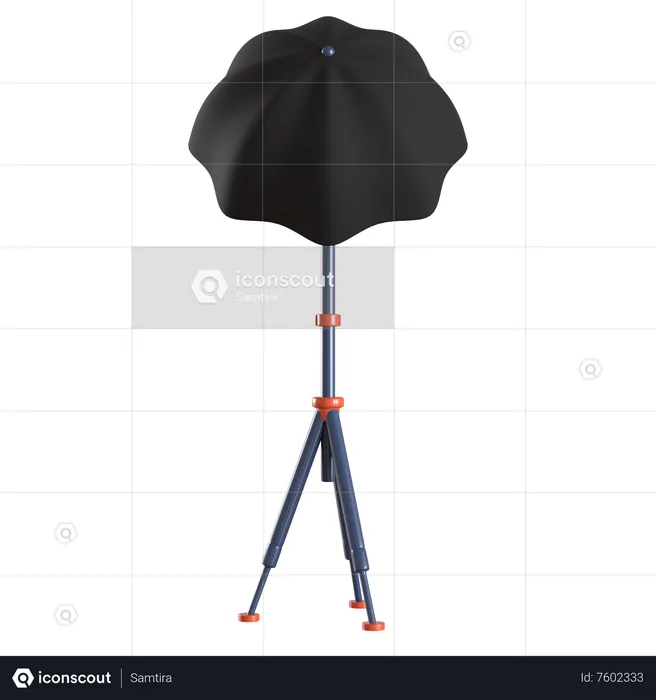 Parapluie d'éclairage  3D Icon